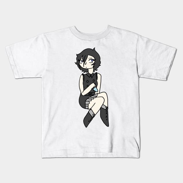 Xion KH3 Ending Outfit Chibi Sticker, Pin, + Others Kids T-Shirt by nhitori